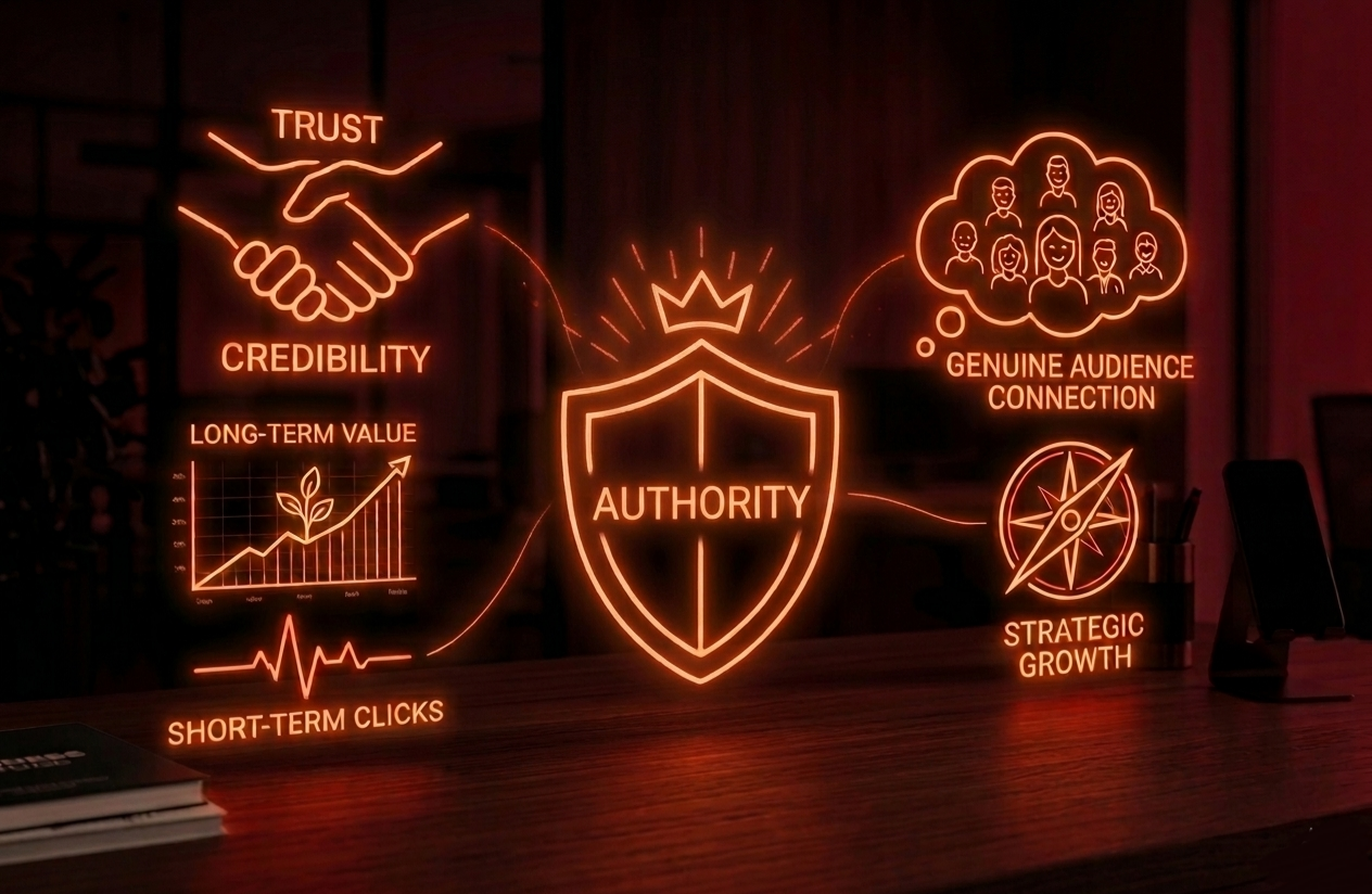 How to Build Brand Authority Online And Why Clicks Miss the Point